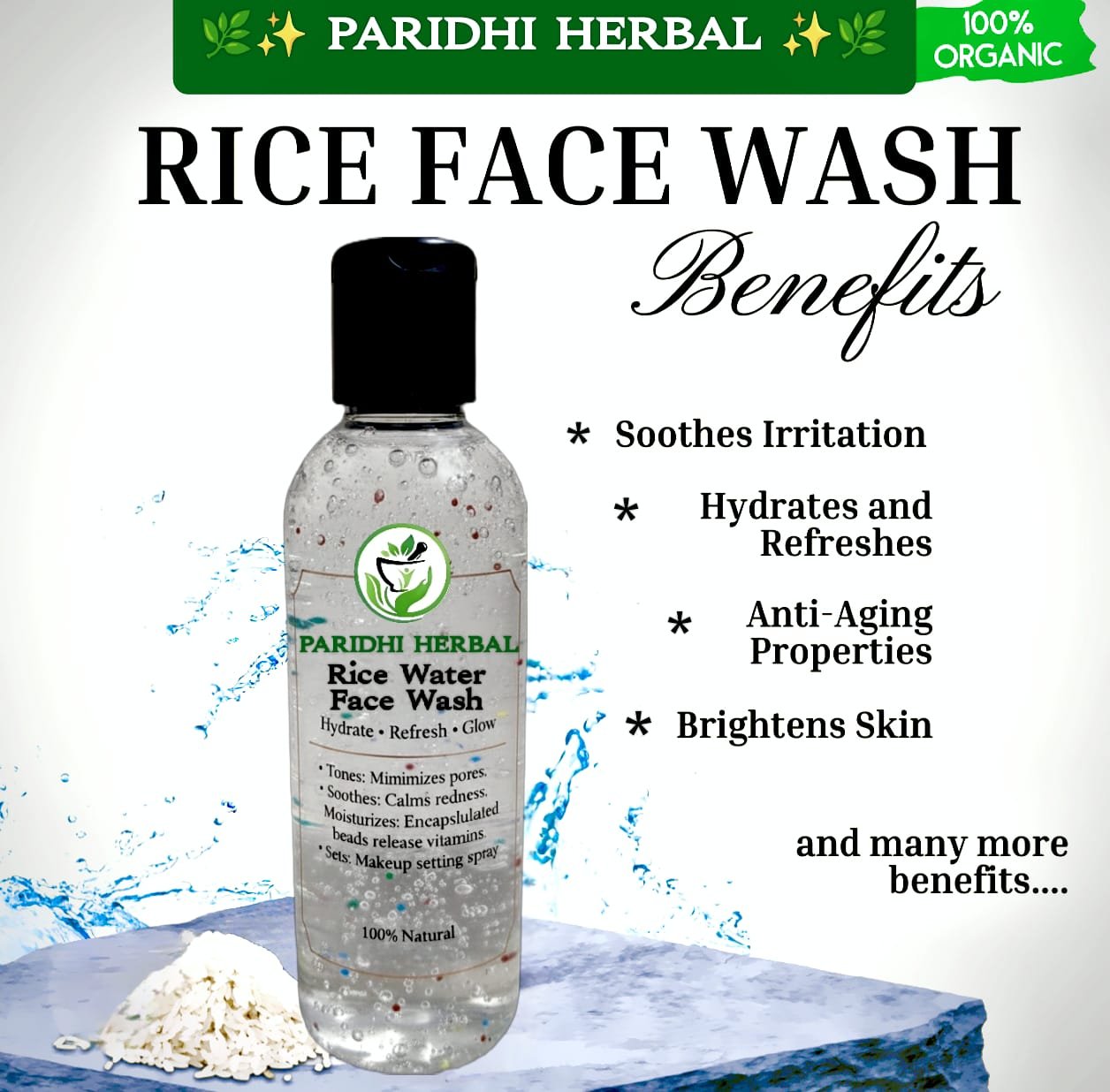 Rice Water Face Wash